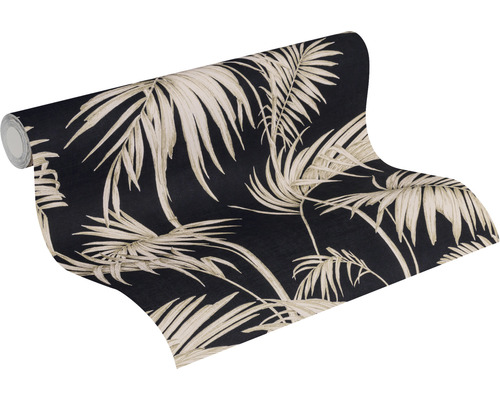 Role tapety se vzorem palmových listů