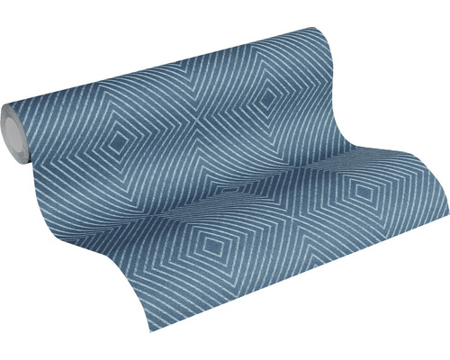 Role tapety s geometrickým kosočtvercovým vzorem