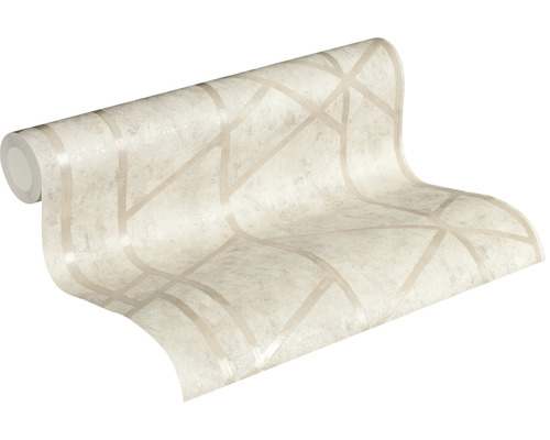 Role tapety s geometrickým vzorem