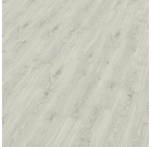 Světlá laminátová podlaha s dřevěnou strukturou