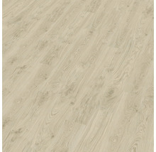 Světlá laminátová podlaha s kresbou dřeva