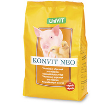 Konvit Neo doplňkové krmivo pro hospodářská zvířata v žlutém balení