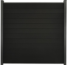 Plastový plot s rámem pro ochranu soukromí