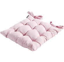 Čtvercový sedák na židli s vázáním