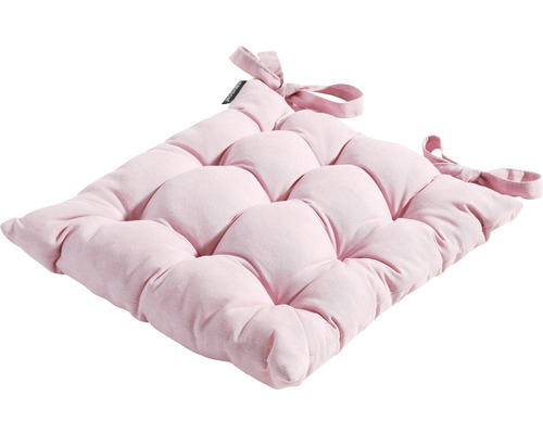 Čtvercový sedák na židli s vázáním