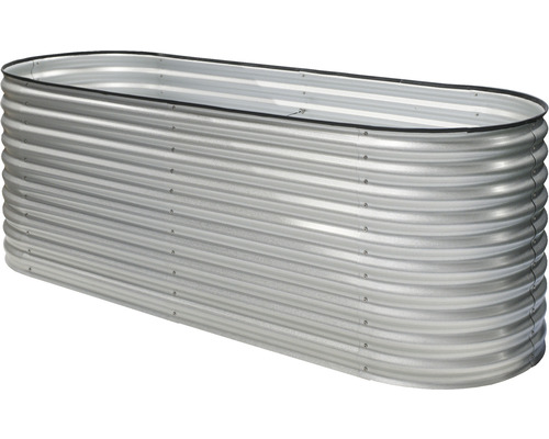 Kovový vyvýšený záhon