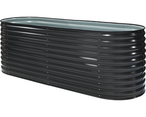 Kovový vyvýšený záhon