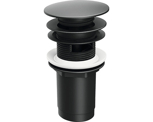Umyvadlová výpusť RAVAK Click-Clack black X01748 Umyvadlová výpusť RAVAK Click-Clack black X01748