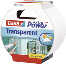 Opravná páska Extra Power Transparent, silně lepivá - průhledná 10 m x 50 mm