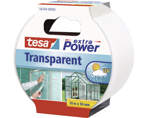 Tesa extra Power Transparentní lepicí páska 10 m x 50 mm