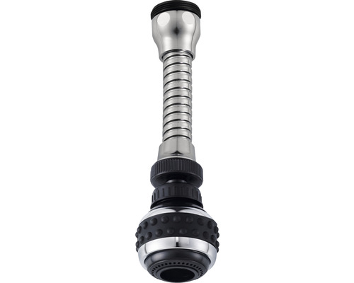 Flexibilní nástavec na vodovodní kohoutek z kovu