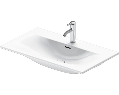 Umyvadlo na skříňku DURAVIT Viu sanitární keramika bílá 83 cm 2344830000