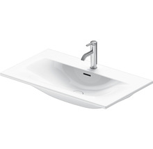 Umyvadlo na skříňku DURAVIT Viu sanitární keramika bílá 83 cm 23448300001