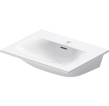 Umyvadlo na skříňku DURAVIT Viu sanitární keramika bílá 63 cm 2344630000