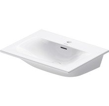 Umyvadlo na skříňku DURAVIT Viu sanitární keramika bílá 63 cm 23446300001