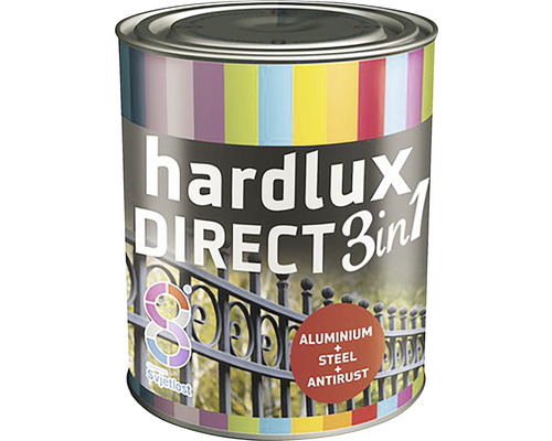 Antikorozní nátěr HARDLUX DIRECT 3v1 RAL9016 bílý 0,9 l + 20% ZDARMA