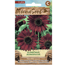 Moravo Seed Balení semen slunečnice s tmavě červenými květy