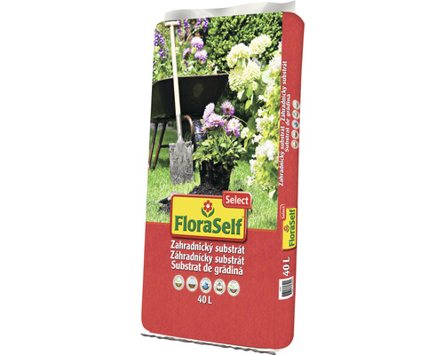 Zahradnický substrát FloraSelf Select 40 l