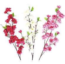 Tři umělé kvetoucí větve s květy