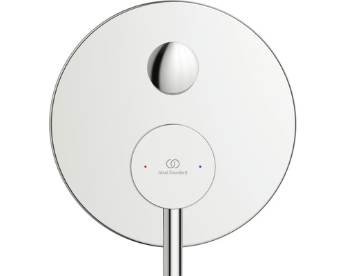 Logo Ideal Standard na kulaté sprchové baterii