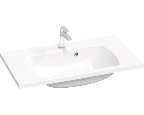 Umyvadlo na skříňku RAVAK Classic II litý mramor bílá 80 x 45 x 17,4 cm XJX01180000 Umyvadlo na skříňku RAVAK Classic II litý mramor bílá 80 x 45 x 17,4 cm XJX01180000