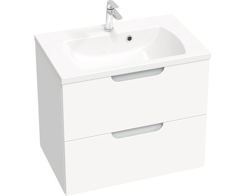 Koupelnová skříňka pod umyvadlo RAVAK Classic II bílá 70 x 58,5 x 45 cm X000001479