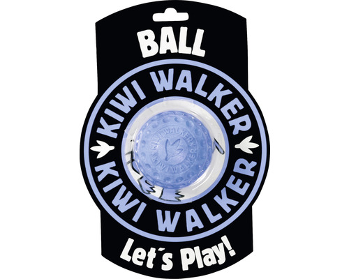 Hračka pro psy Kiwi Walker míček plovací z TPR pěny Ø 7 cm modrá