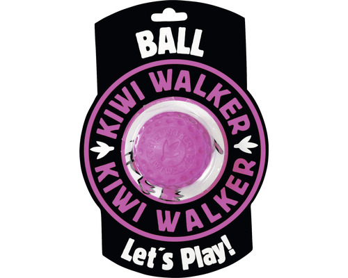 Hračka pro psy Kiwi Walker míček plovací z TPR pěny Ø 7 cm růžová