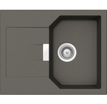 Granitový dřez Schock Manhattan D-100XS 510 x 640 mm asfalt MAND100XSUGAS