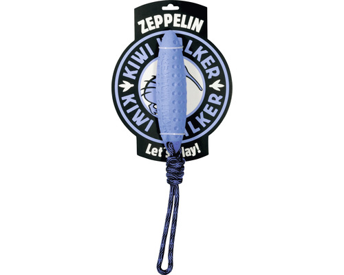 Hračka pro psy Kiwi Walker Zeppelin z TPR pěny 22 cm modrá