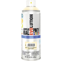 Barva ve spreji PINTYPLUS EVO vodní báze 400ml RAL1015 krémový