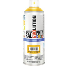 Barva ve spreji PINTYPLUS EVO vodní báze 400ml RAL1028