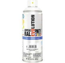 Barva ve spreji PINTYPLUS EVO vodní báze 400ml RAL9010L