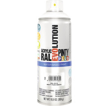 Barva ve spreji PINTYPLUS EVO vodní báze 400ml RAL9010M