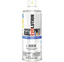 Barva ve spreji PINTYPLUS EVO vodní báze 400ml RAL9016