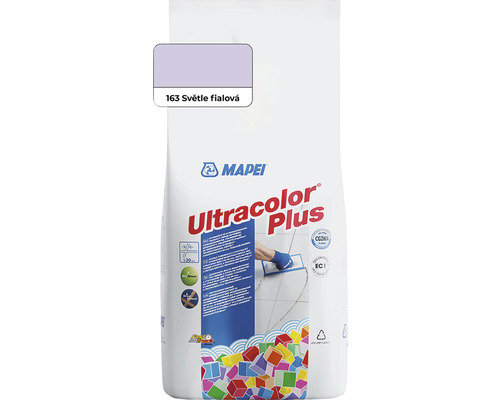Spárovací hmota Mapei Ultracolor Plus 163 světle fialová 2 kg Mapei Ultracolor Plus spárovací hmota světle fialová