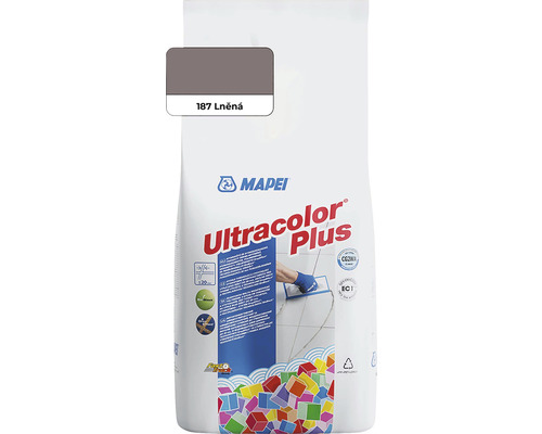 Spárovací hmota Mapei Ultracolor Plus 187 lněná 2 kg Balení spárovací hmoty Mapei, barva 187 lněná