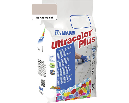 Spárovací hmota Mapei Ultracolor Plus 123 antická bílá 5 kg