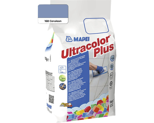 Spárovací hmota Mapei Ultracolor Plus 168 cerulean 5 kg Mapei Ultracolor Plus spárovací hmota 168 Cerulean