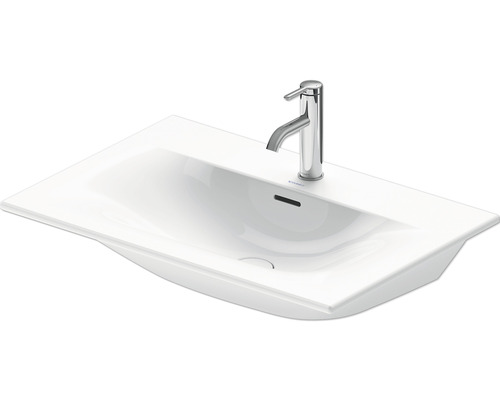 Umyvadlo na skříňku DURAVIT Viu sanitární keramika bílá 73 cm 2344730000