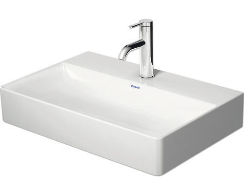 Umyvadlo na skříňku DURAVIT DuraSquare sanitární keramika bílá 60 cm 2356600041 Umyvadlo na skříňku DURAVIT DuraSquare sanitární keramika bílá 60 cm 2356600041