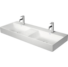 Umyvadlo na skříňku DURAVIT DuraSquare sanitární keramika bílá 120 cm 2353120041