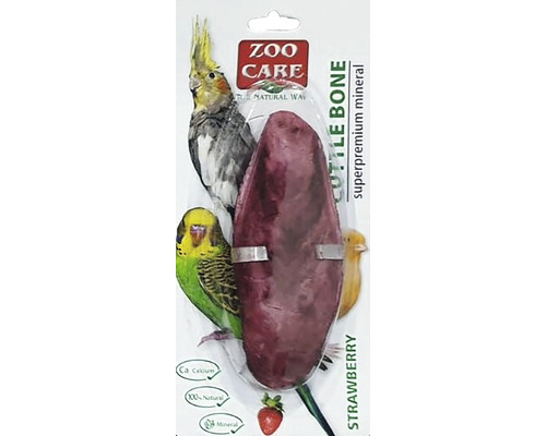 Sépiová kost s příchutí jahody ZOO CARE 8-11 cm 1 ks-0