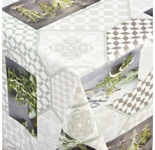 Ubrus s motivem bylin a různými vzory