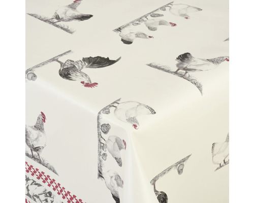 Ubrus se vzorem slepic