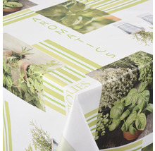 Ubrus s motivem bylinek