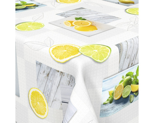 Ubrus s motivy citronů a limetek
