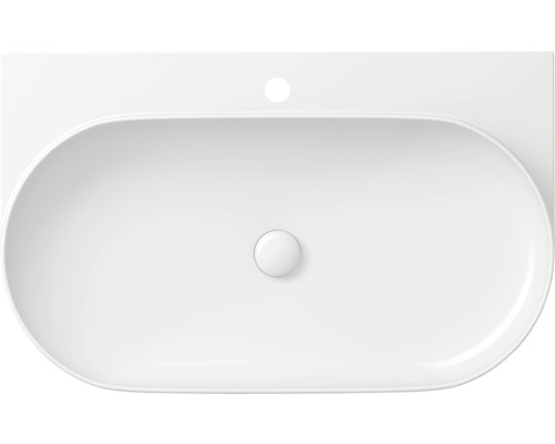 Keramické umyvadlo na desku, oválný tvar