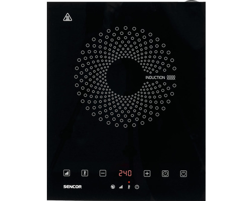 Indukční varná deska Sencor s ovládacím panelem