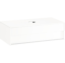 Koupelnová skříňka pod umyvadlo RAVAK Step bílá vysoce lesklá 1000 x 305 x 540 mm X000001429